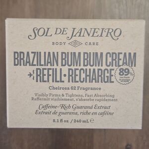 Sol de Janeiro Brazilian Bum Bum Cream Refill 240ml NEW MSRP $44